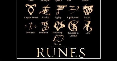 Runes of the nephilim warriors